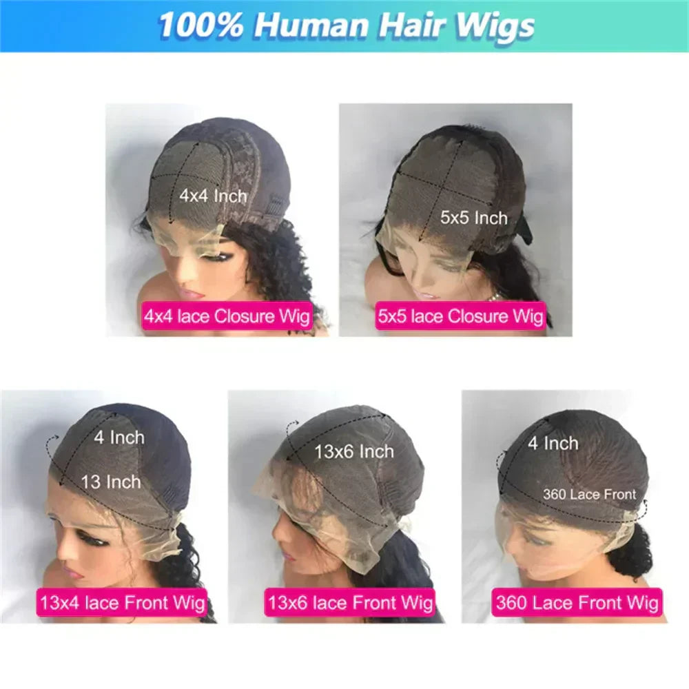 Brazilian Deep Wave Hair  Wig